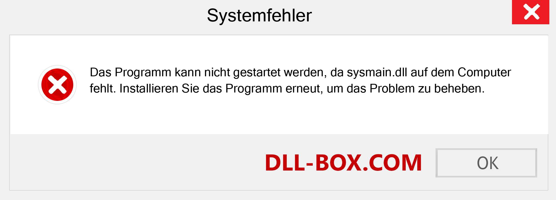 sysmain.dll-Datei fehlt?. Download für Windows 7, 8, 10 - Fix sysmain dll Missing Error unter Windows, Fotos, Bildern